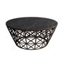 Hanah Home Stil - Black Marble Mesa de Centro